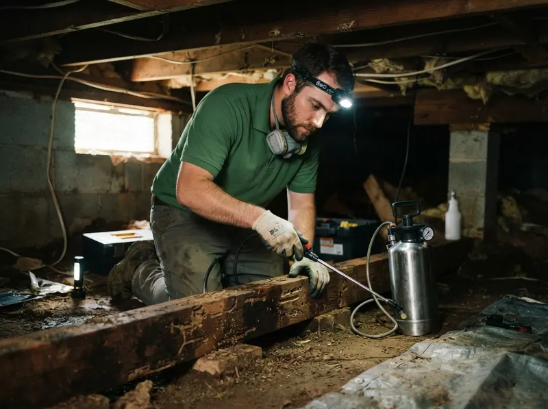 Structural Wood-Boring Beetle Remediation in columbia, SC